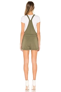 BB DAKOTA: GET SHORTIE FRENCH TERRY SHORTALLS