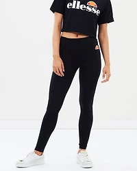 ELLESSE: SOLOS 2 BLACK LOGO LEGGING