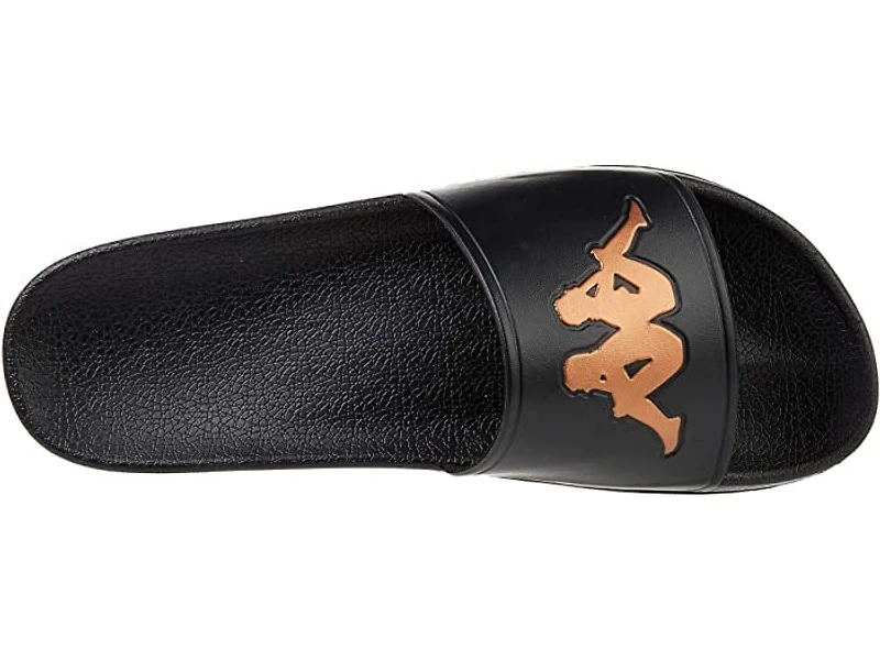 KAPPA: AUTHENTIC ADAM 2 BLACK BRONZE SLIDE SANDLE SHOES