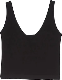 FREE PEOPLE: SOLID BRAMI RIB CROP TOP