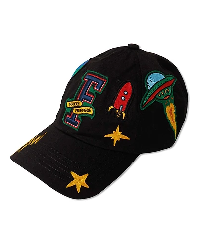 FIRST ROW: PATCHWORK HAT