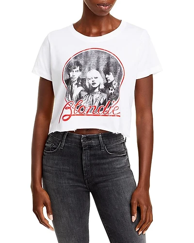 BLONDIE VINTAGE CROP TEE