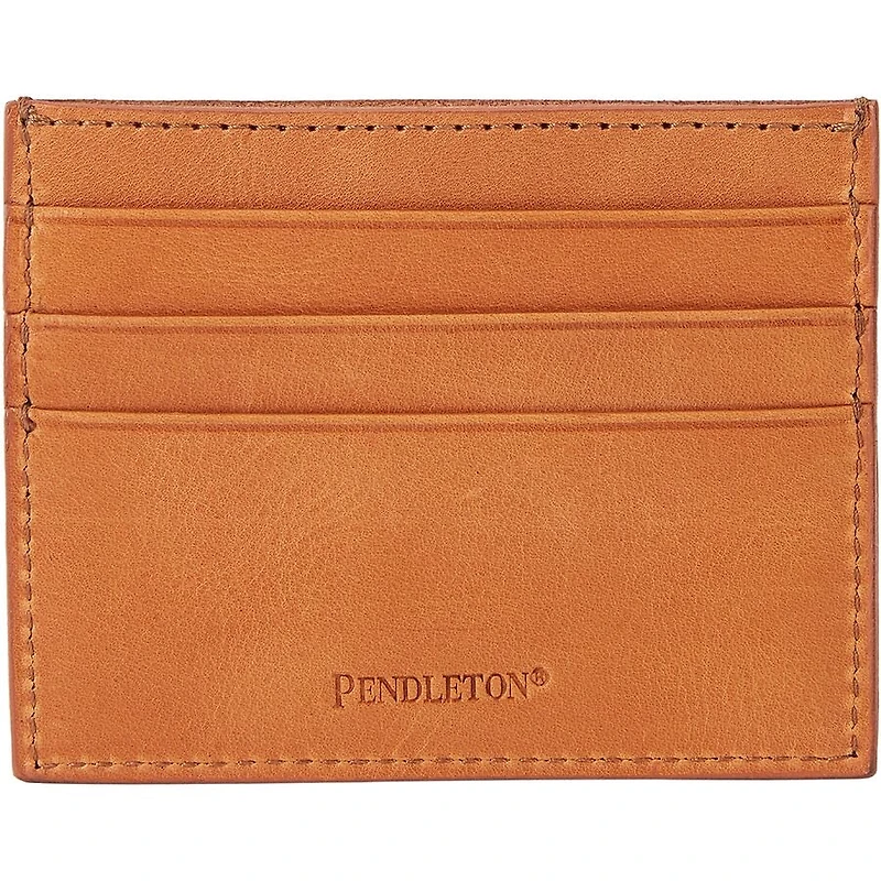 PENDLETON: SLIM LEATHER CARD CASE WALLET