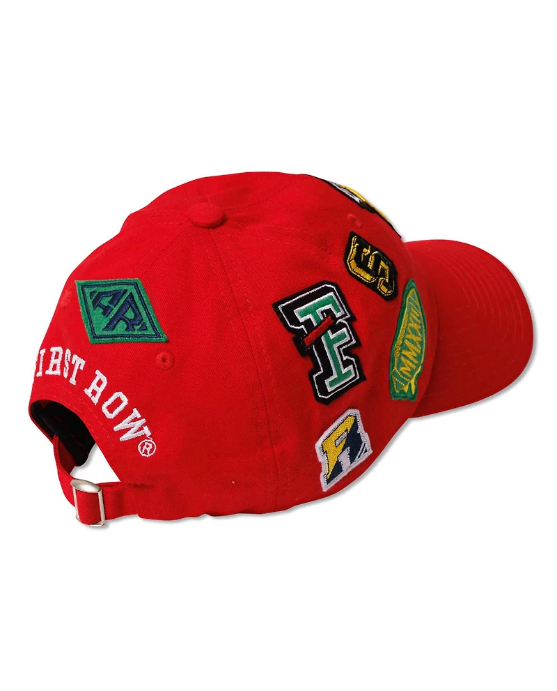 FIRST ROW: PATCHWORK HAT
