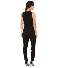 JACK BY BB DAKOTA: CORINTH BLACK SLEEVELESS JUMPSUIT