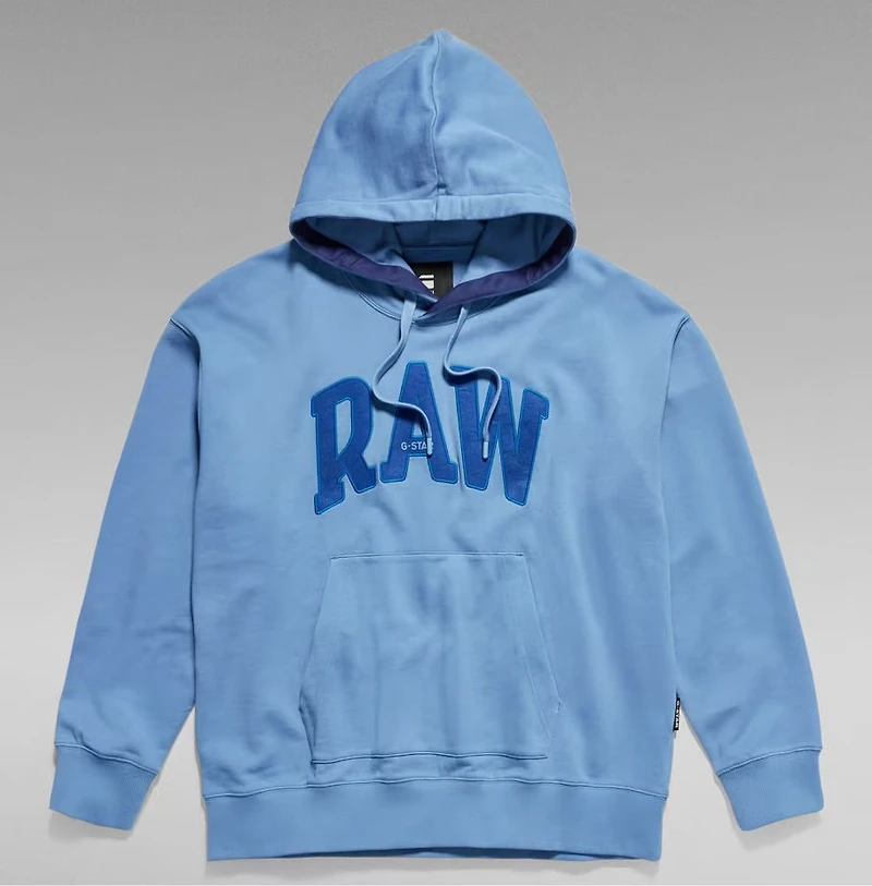 G-STAR: UNIVERSITY OVERSIZED HOODIE