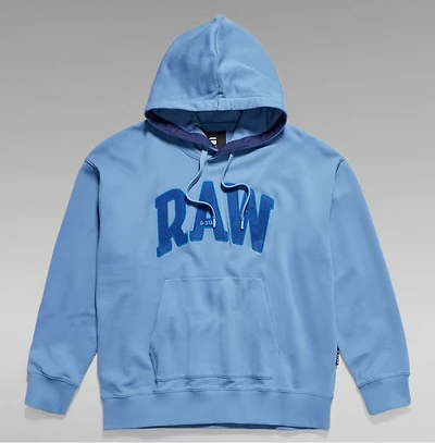 G-STAR: UNIVERSITY OVERSIZED HOODIE