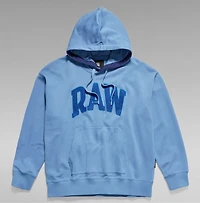 G-STAR: UNIVERSITY OVERSIZED HOODIE