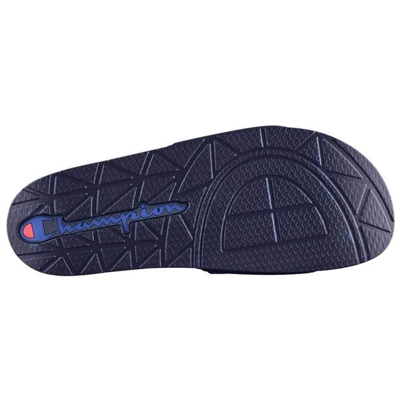 CHAMPION: NAVY BLUE IPO SLIDE SANDAL