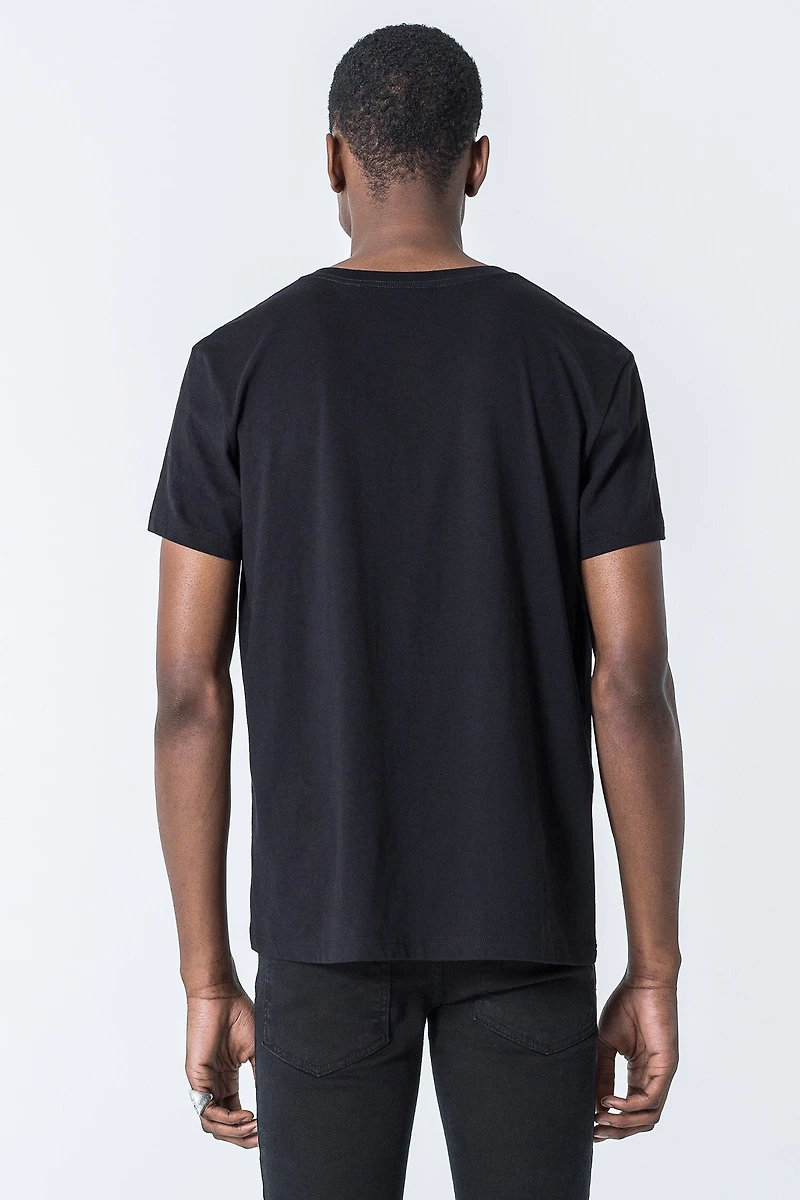 CHEAP MONDAY: STANDARD SKULL STRIPE TEE