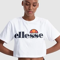 ELLESSE: ALBERTA CROP LOGO T-SHIRT