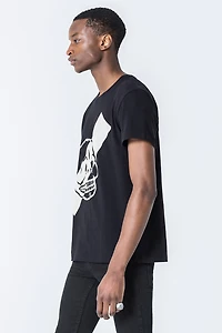 CHEAP MONDAY: STANDARD SKULL STRIPE TEE