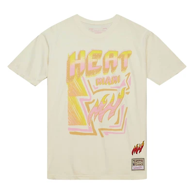 MITCHELL & NESS: MIAMI HEAT T-SHIRT