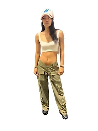 8586: V-CUT Cargo Pants