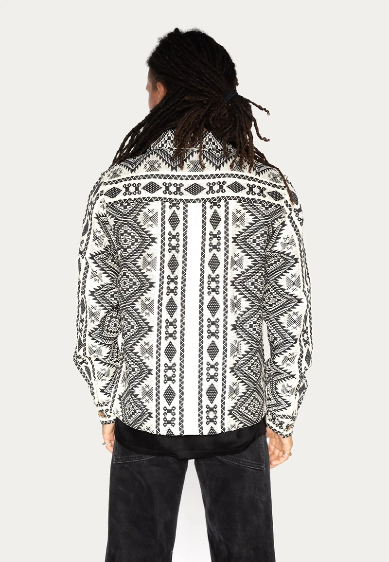 RAGA MAN: HANDLOOM SHIRT JACKET