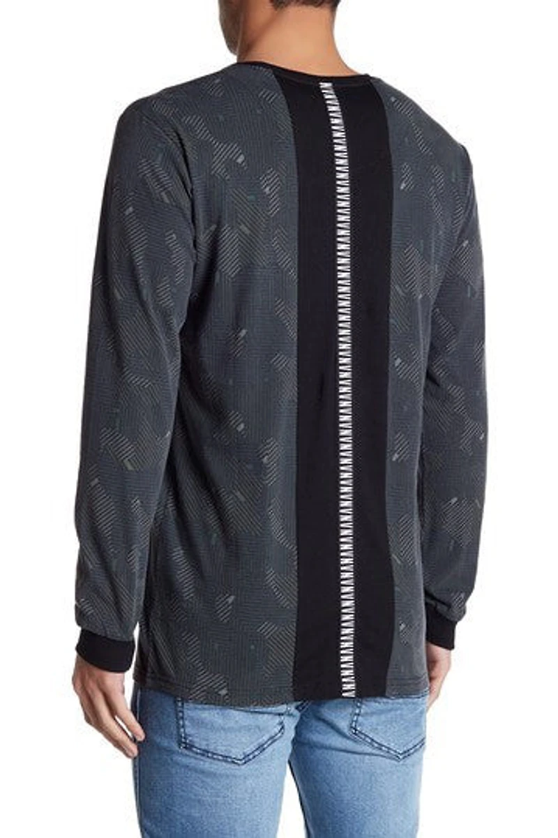 NANA JUDY: DIABLO LONG SLEEVE CAMO PRINT SHIRT