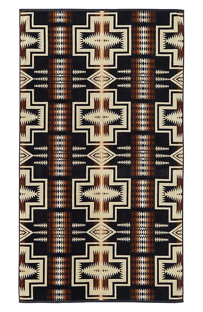 PENDLETON : HARDING JACQUARD SPA TOWEL BLANKET