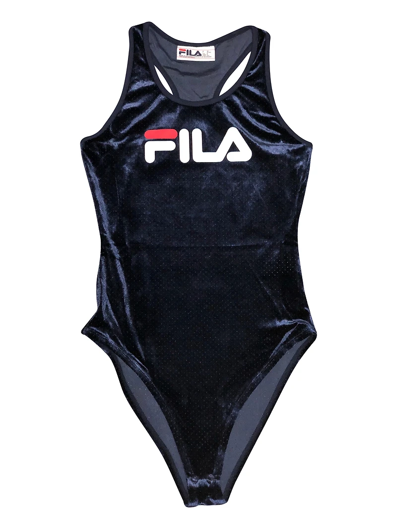 FILA HERITAGE: LUPITA RACERBACK PERFORATED BODYSUIT
