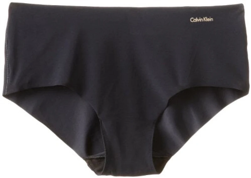 CALVIN KLEIN UNDERWEAR: INVISIBLES HIPSTER BLACK PANTY