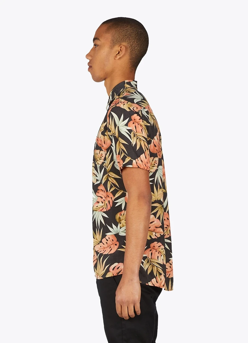 ZANEROBE: FORAGE FLORAL S/S BUTTON UP SHIRT