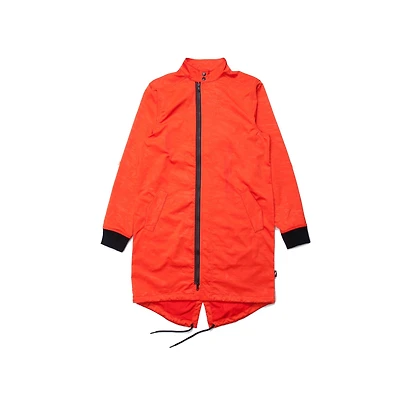 PUBLISH BRAND: YAIR ORANGE TRENCH COAT JACKET