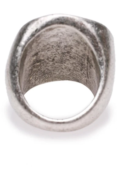 CHEAP MONDAY: MAD SKULL SILVER RING