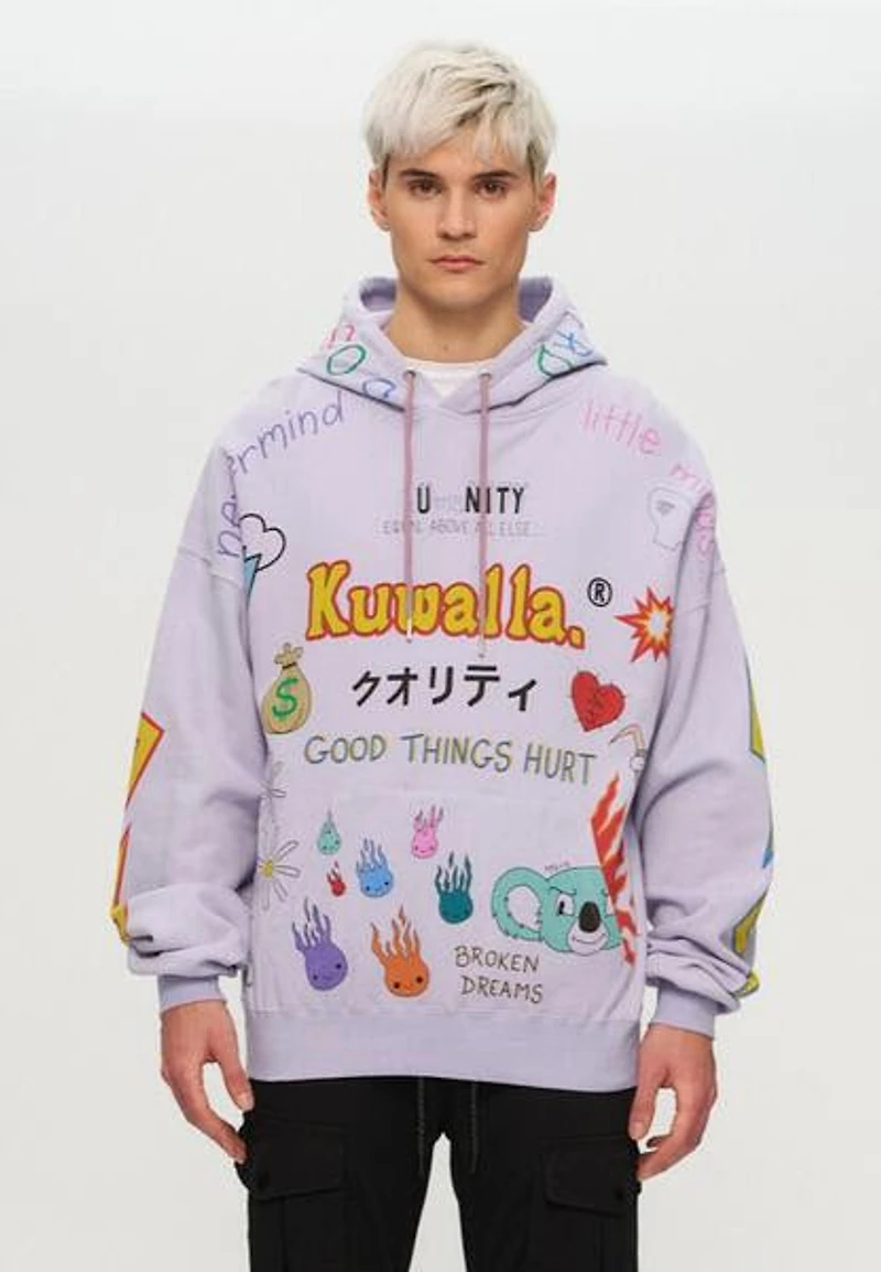 KUWALLA: MASH UP HOODIE
