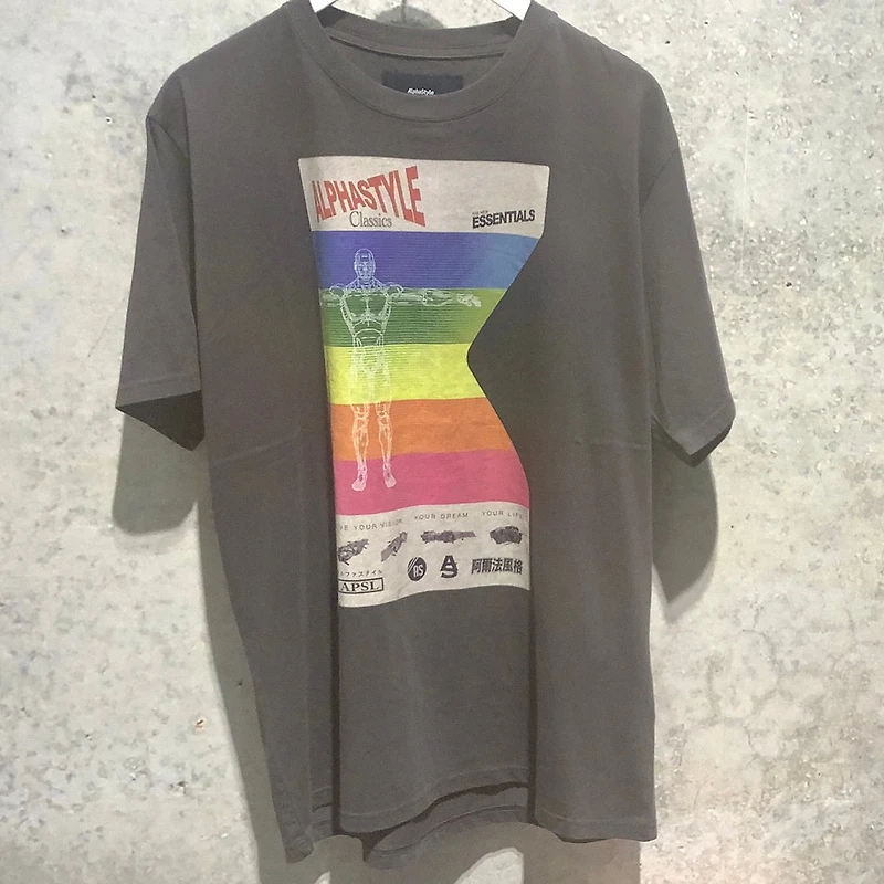 ALPHASTYLE: KARAKA X-Ray PRINT TEE