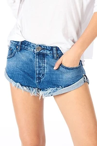 ONE TEASPOON: PACIFICA BANDITS CUT OFF SHORTS