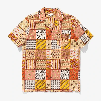 BANKS JOURNAL: CRAFTED SHORT SLEEVE BUTTON UP SHIRT