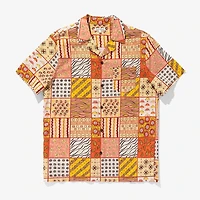 BANKS JOURNAL: CRAFTED SHORT SLEEVE BUTTON UP SHIRT