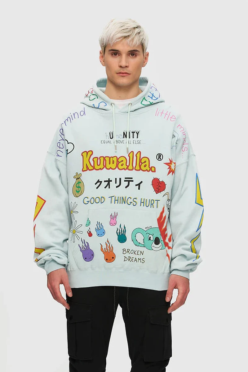 KUWALLA: MASH UP HOODIE