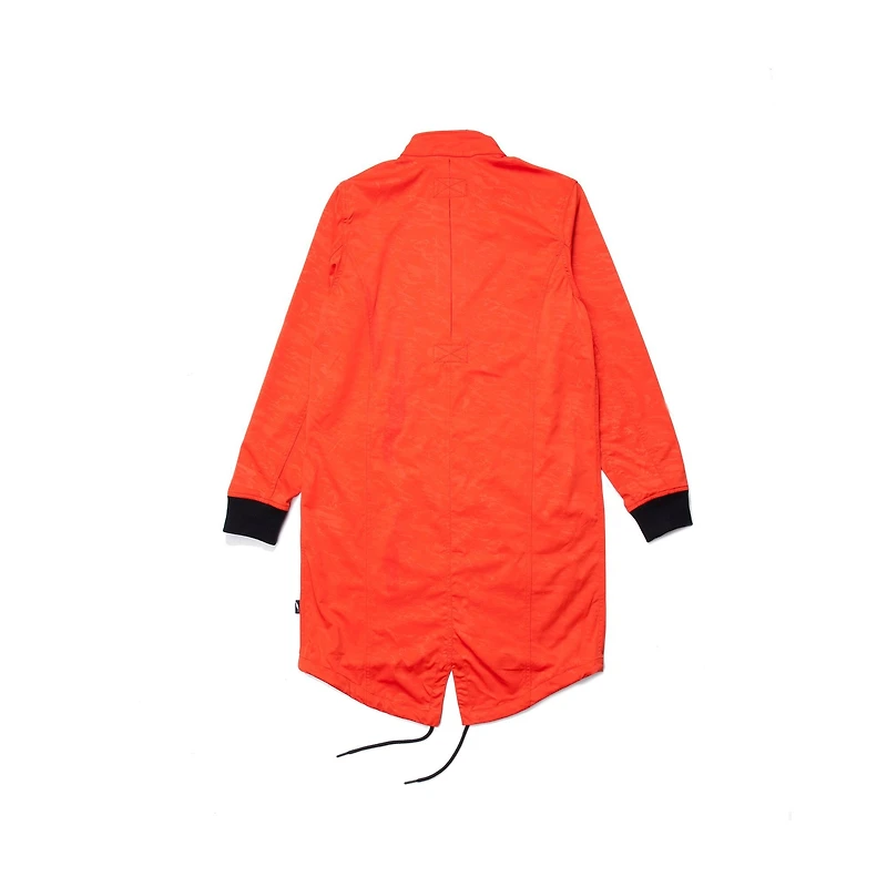 PUBLISH BRAND: YAIR ORANGE TRENCH COAT JACKET