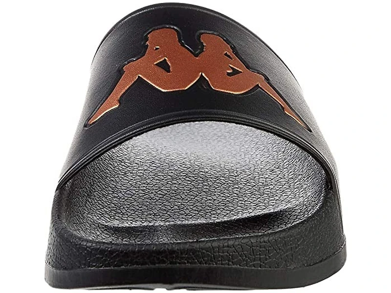 KAPPA: AUTHENTIC ADAM 2 BLACK BRONZE SLIDE SANDLE SHOES