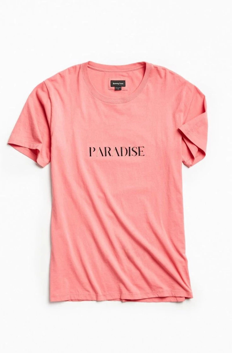 BARNEY COOLS: PARADISE EMBROIDERED GRAPHIC TEE