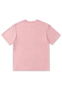 ALPHASTYLE: APPLIQUÉ MINERAL WASH T-SHIRT
