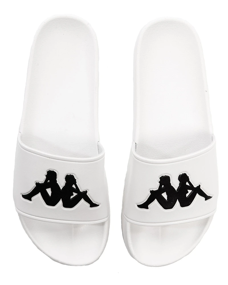 KAPPA: AUTHENTIC ADAM 2 WHITE SLIDE SANDLE SHOES