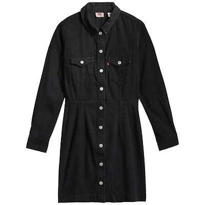 LEVIS PREMIUM: ELLIE BLACK DENIM DRESS