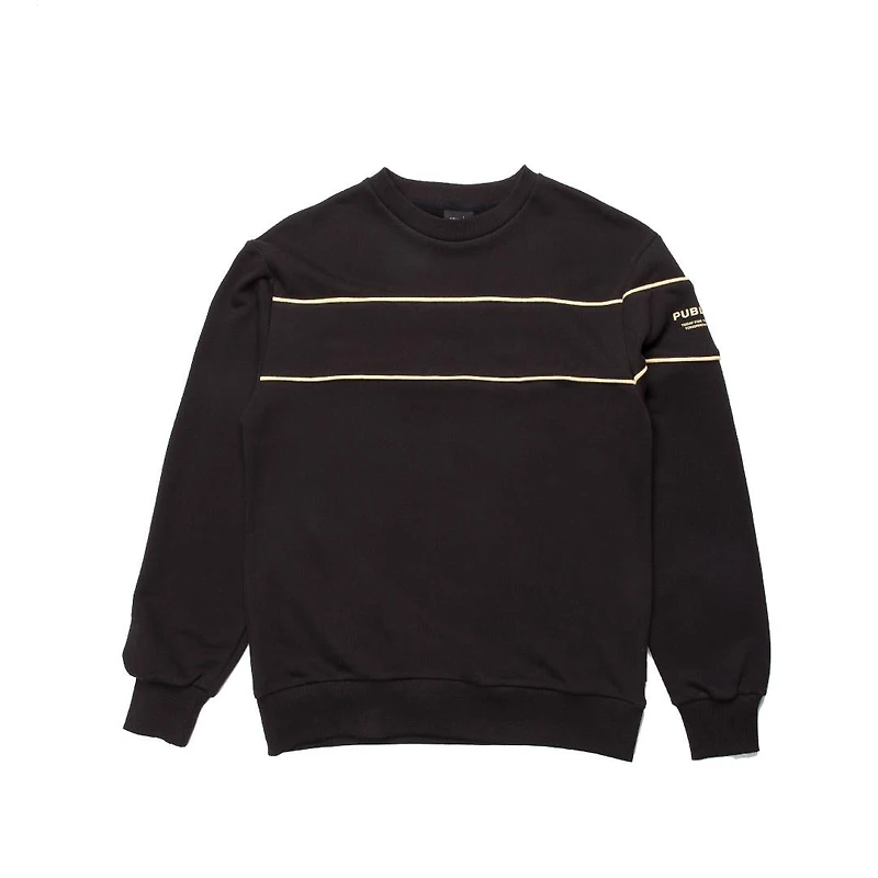 PUBLISH: JEROME BLACK CREWNECK SWEATER