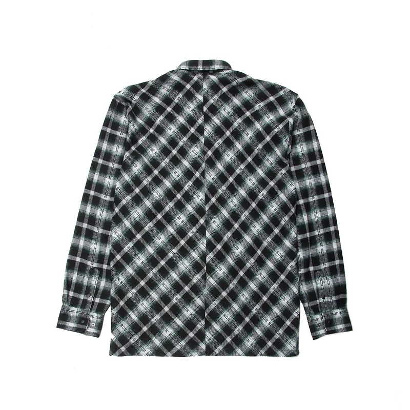 PUBLISH: ELDERED FLANNEL BUTTON UP SHIRT