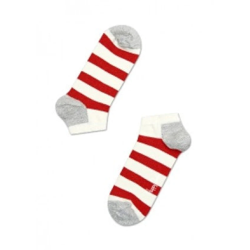 HAPPY SOCKS : RED STRIPE LOW SOCK