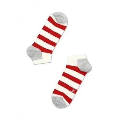 HAPPY SOCKS : RED STRIPE LOW SOCK