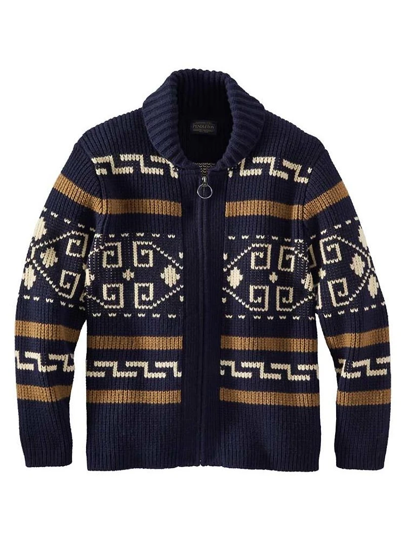 PENDLETON: THE ORIGINAL WESTERLY WOOL ZIP SWEATER