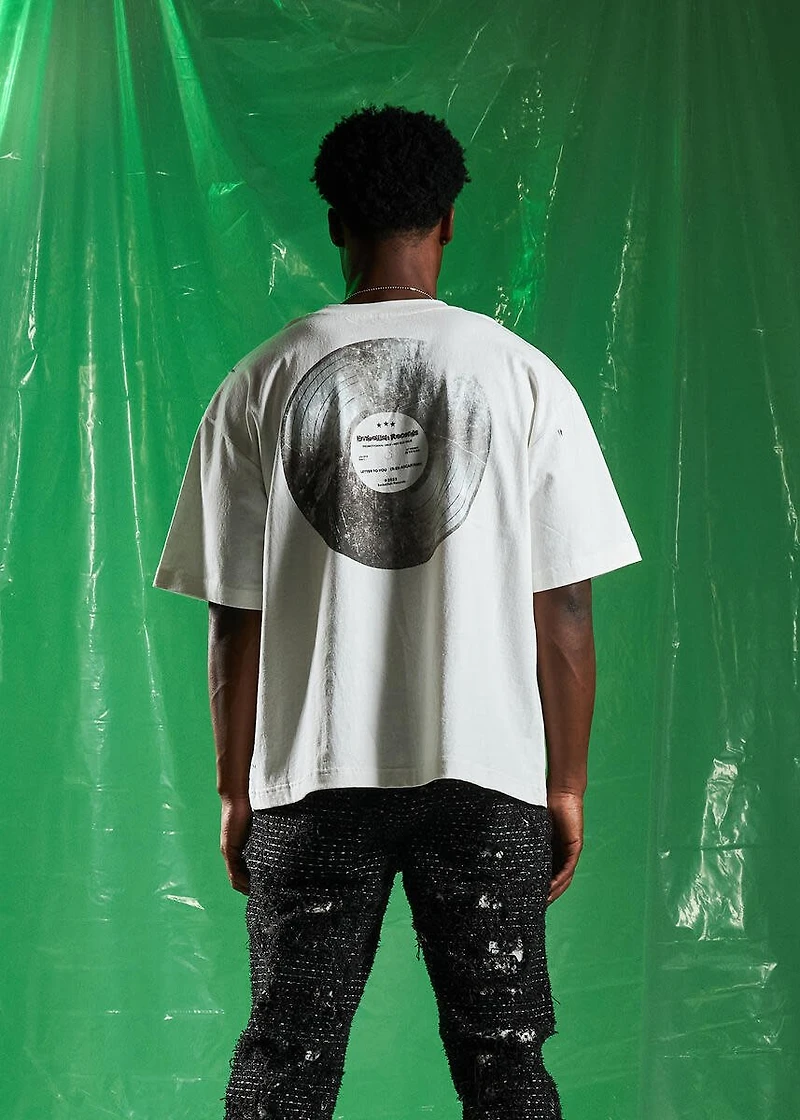 Embellish : Records Box Fit T-Shirts