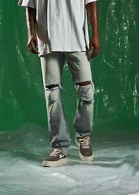 Embellish : Delta Skinny Distressed Denim