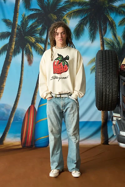 Stay Cool nyc : Scratch N Sniff Strawberry Sweatshirt