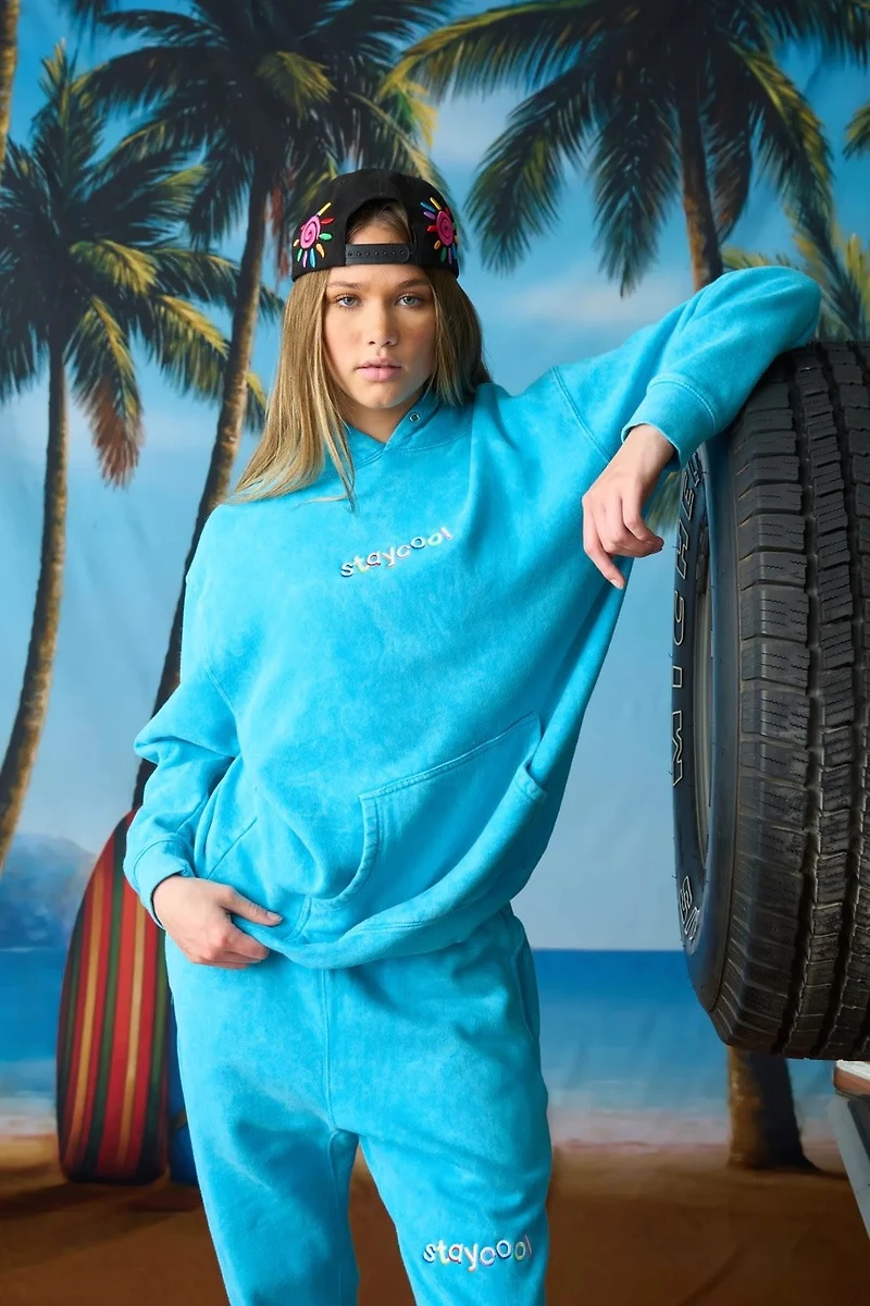 Stay Cool nyc : Classic Mineral Wash Hoodie