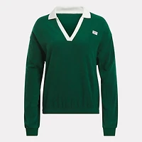Reebok : Classic Court Sport Polo Sweatshirt