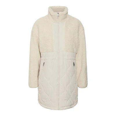 Vero Moda : Alison Teddy Quilted Coat
