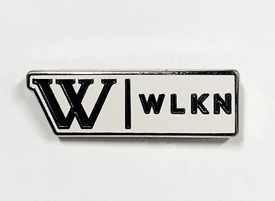 WLKN : The Building Signature Pin Silver White